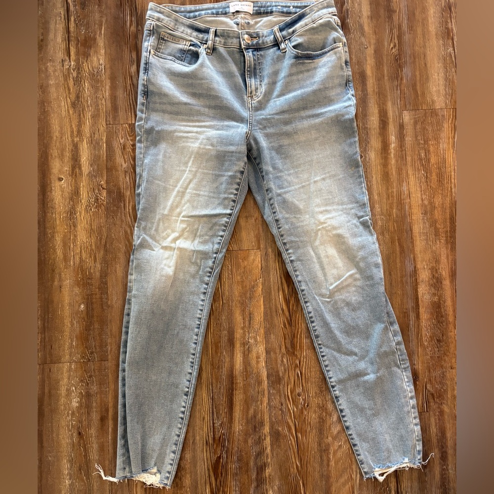 Lane Bryant Light Blue Skinny Jeans
